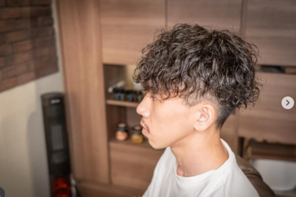 スパイラルパーマ カット画像