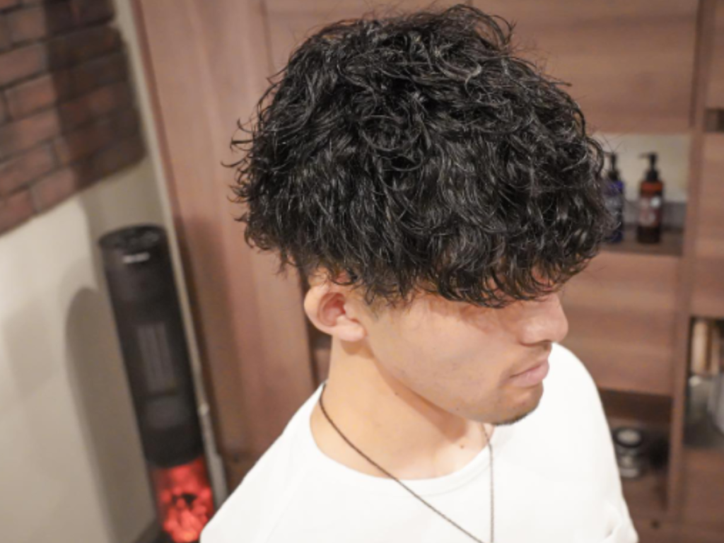 パーマカット画像