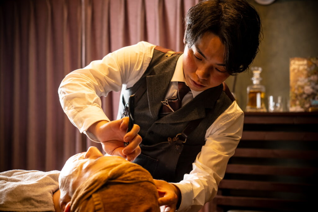 BARBER LUANES シェービング画像