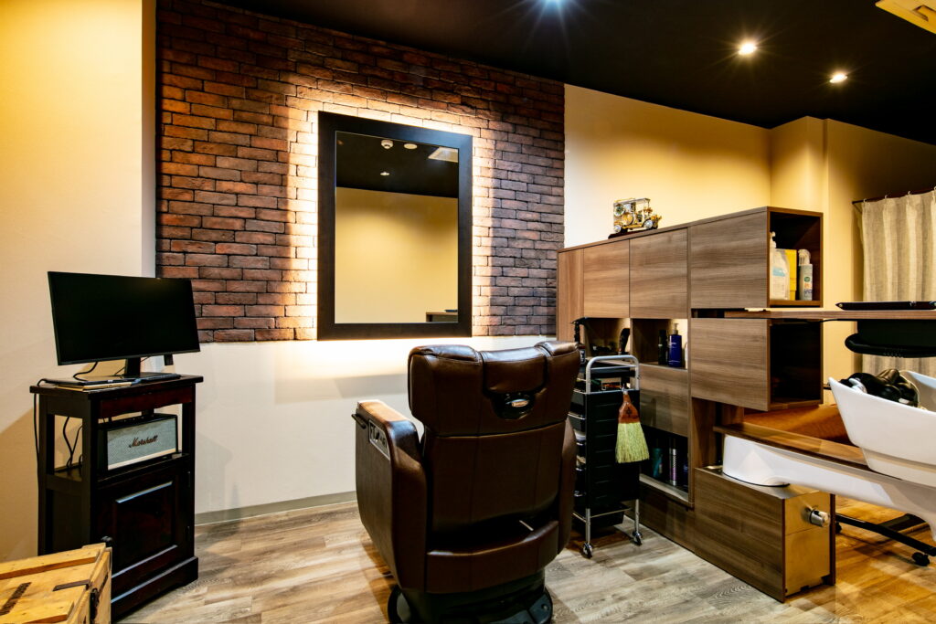 BARBER LUANES 狸小路店店内画像